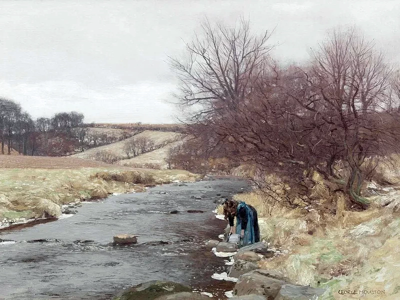 1869-George Houston - Raccolta dell'acqua